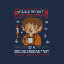 Second Breakfast Christmas-Unisex-Pullover-Sweatshirt-fanfabio