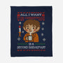 Second Breakfast Christmas-None-Fleece-Blanket-fanfabio