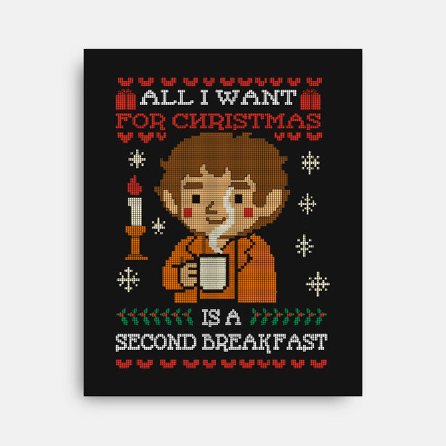 Second Breakfast Christmas-None-Stretched-Canvas-fanfabio