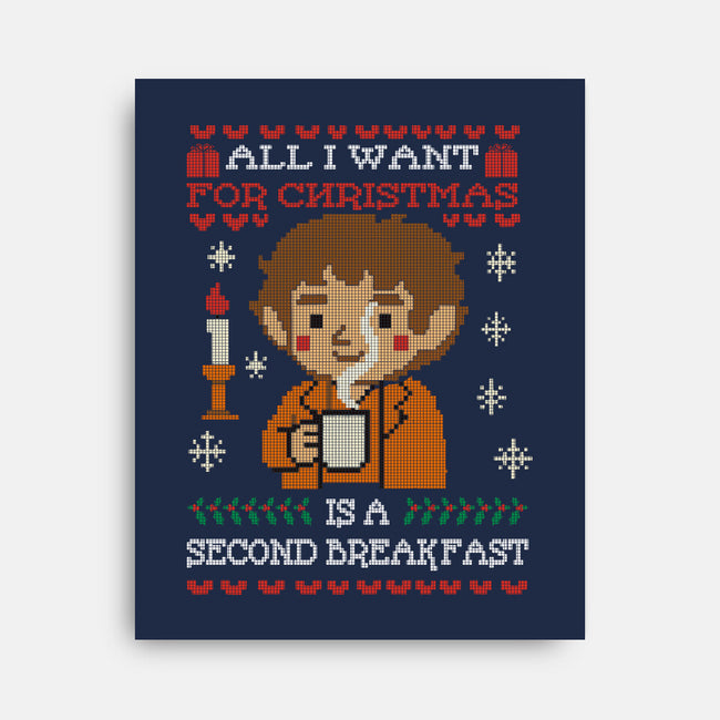 Second Breakfast Christmas-None-Stretched-Canvas-fanfabio