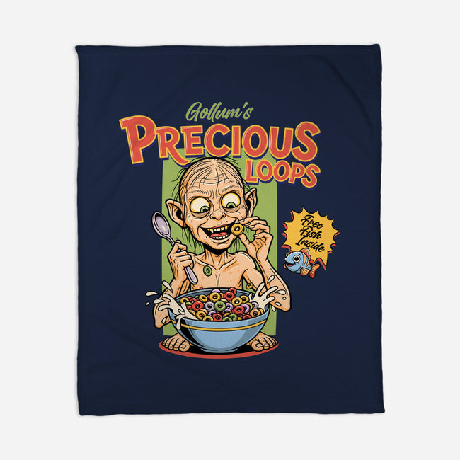 Precious Loops-None-Fleece-Blanket-P1yu5h