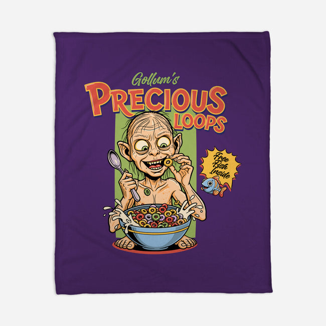 Precious Loops-None-Fleece-Blanket-P1yu5h