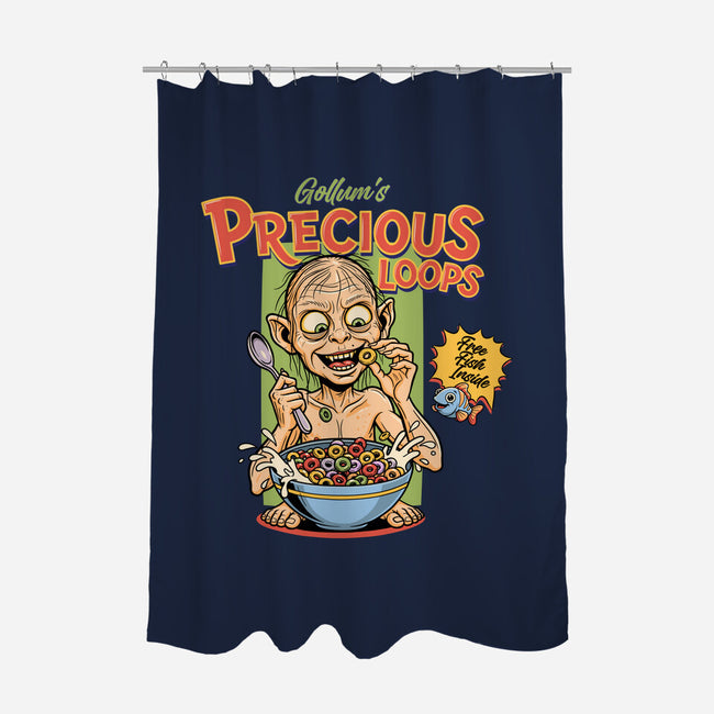 Precious Loops-None-Polyester-Shower Curtain-P1yu5h