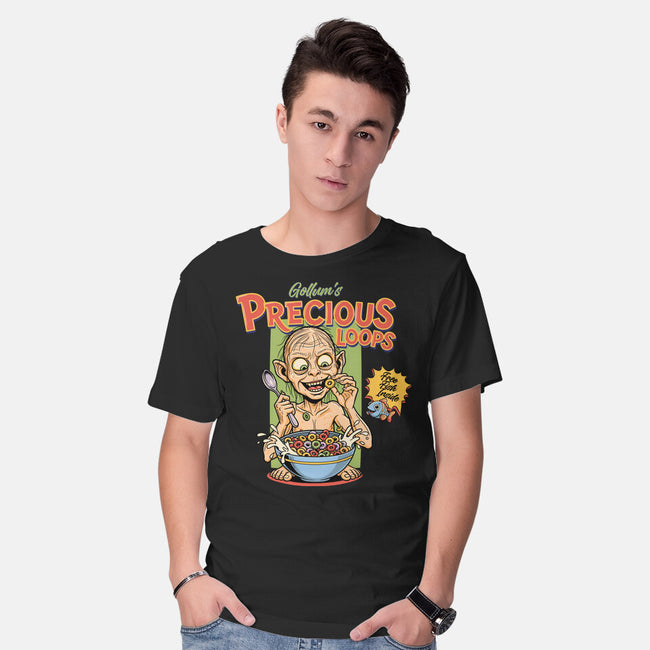 Precious Loops-Mens-Basic-Tee-P1yu5h