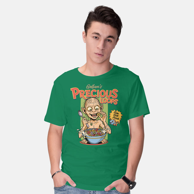 Precious Loops-Mens-Basic-Tee-P1yu5h