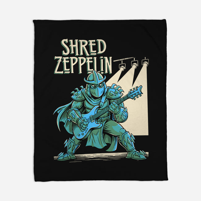 Shred Zeppelin-None-Fleece-Blanket-P1yu5h