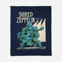 Shred Zeppelin-None-Fleece-Blanket-P1yu5h