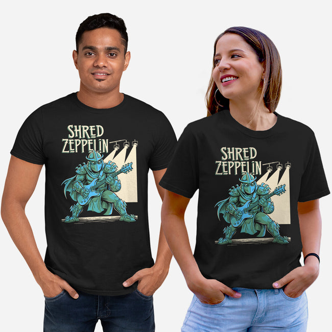 Shred Zeppelin-Unisex-Basic-Tee-P1yu5h