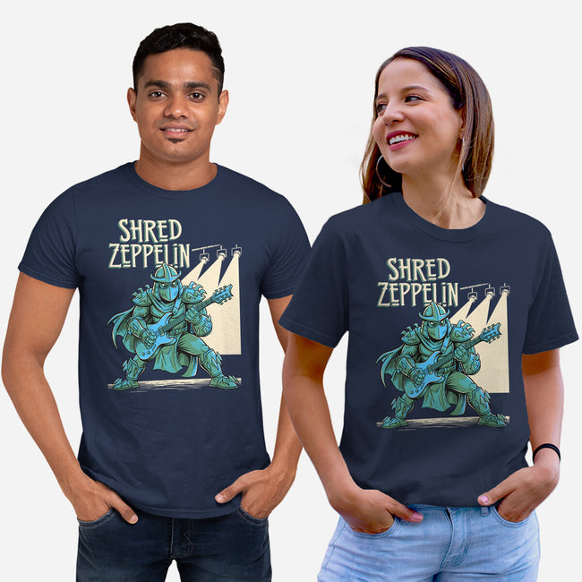 Shred Zeppelin-Unisex-Basic-Tee-P1yu5h