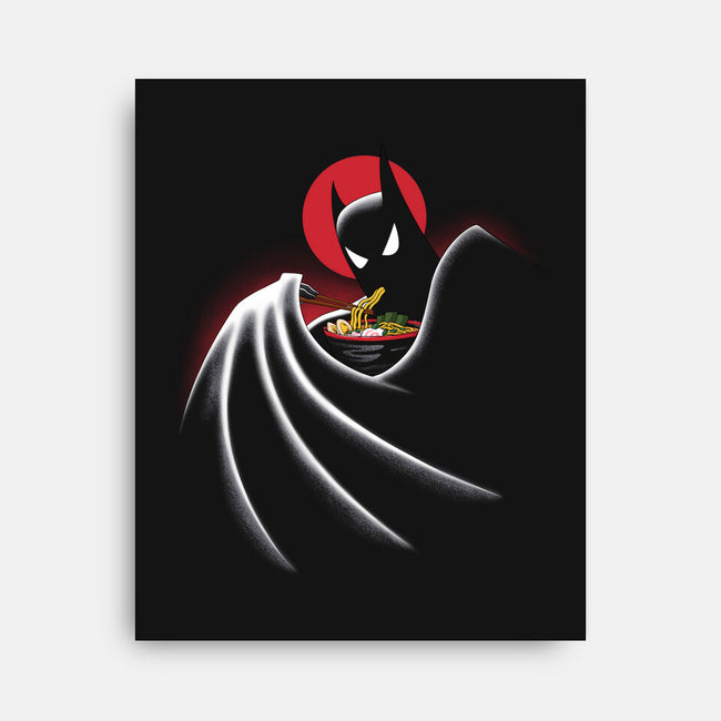 Mr. Bruce Love Ramen-None-Stretched-Canvas-alfbocreative