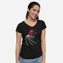 Mr. Bruce Love Ramen-Womens-V-Neck-Tee-alfbocreative