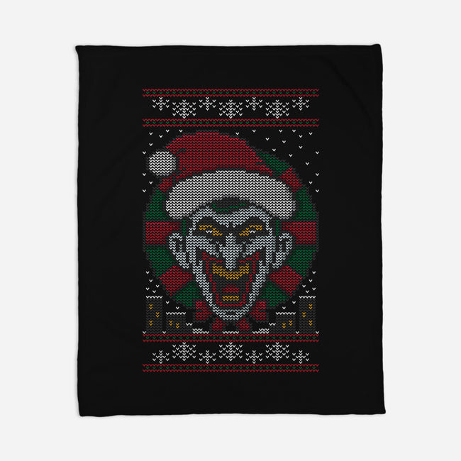 Merry Jokemas-None-Fleece-Blanket-jrberger