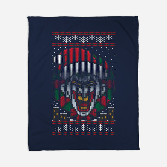 Merry Jokemas-None-Fleece-Blanket-jrberger