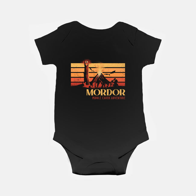 Middle Earth Adventure-Baby-Basic-Onesie-dandingeroz