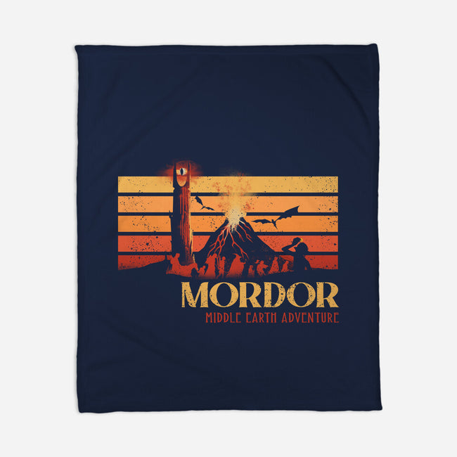 Middle Earth Adventure-None-Fleece-Blanket-dandingeroz