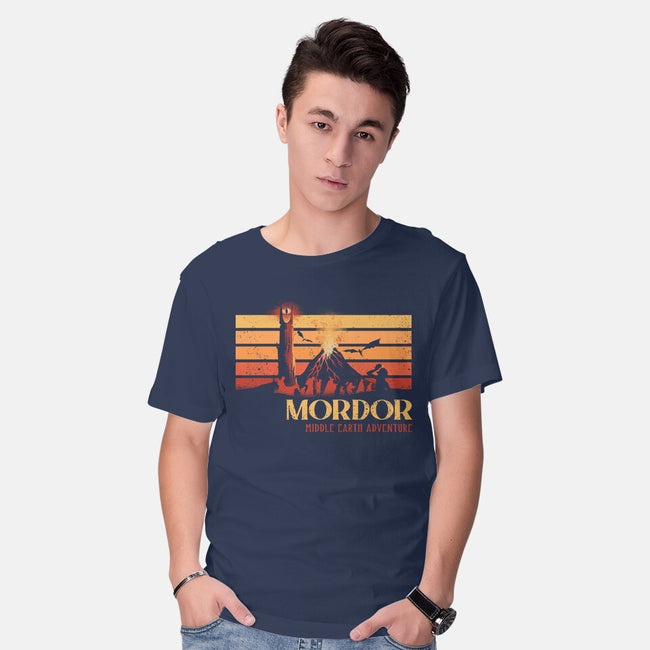 Middle Earth Adventure-Mens-Basic-Tee-dandingeroz