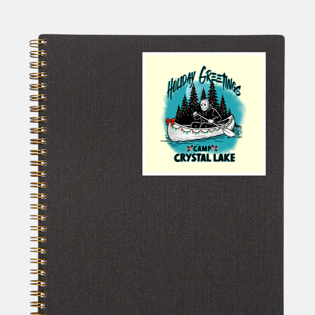 Holiday At Crystal Lake-None-Glossy-Sticker-palmstreet