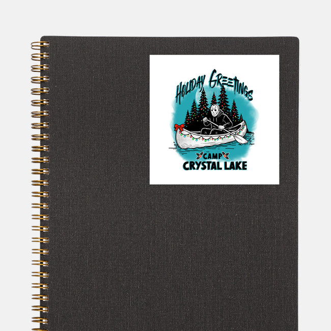 Holiday At Crystal Lake-None-Glossy-Sticker-palmstreet
