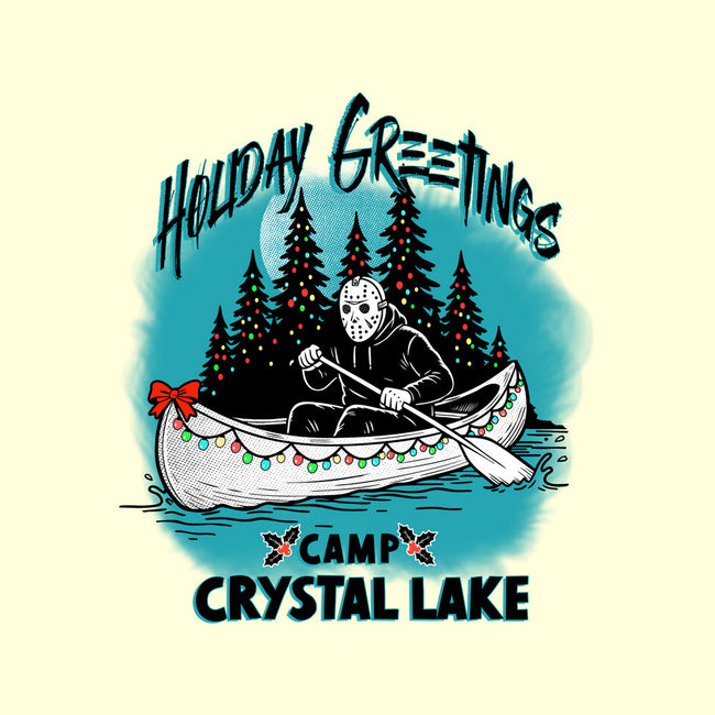 Holiday At Crystal Lake-None-Polyester-Shower Curtain-palmstreet
