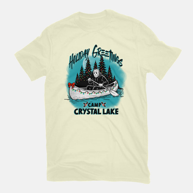 Holiday At Crystal Lake-Mens-Basic-Tee-palmstreet