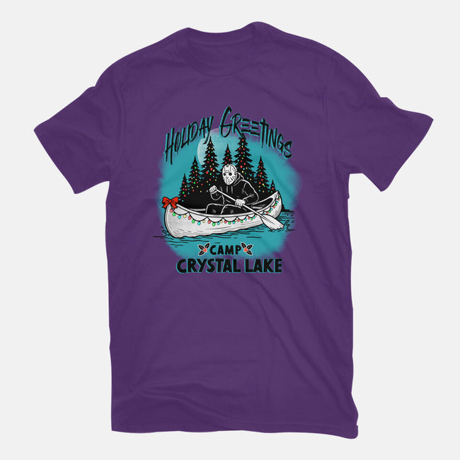 Holiday At Crystal Lake-Mens-Premium-Tee-palmstreet