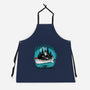 Holiday At Crystal Lake-Unisex-Kitchen-Apron-palmstreet
