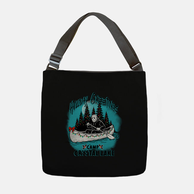 Holiday At Crystal Lake-None-Adjustable Tote-Bag-palmstreet