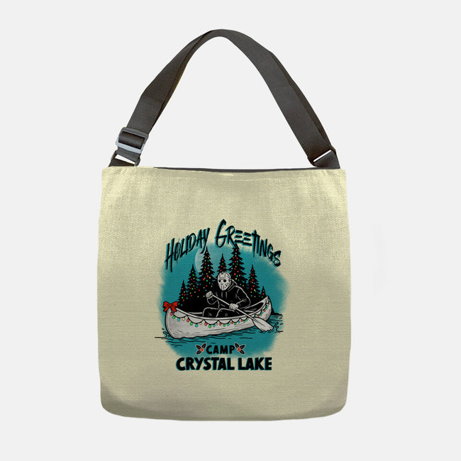 Holiday At Crystal Lake-None-Adjustable Tote-Bag-palmstreet