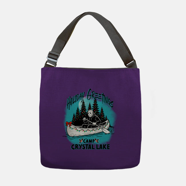 Holiday At Crystal Lake-None-Adjustable Tote-Bag-palmstreet