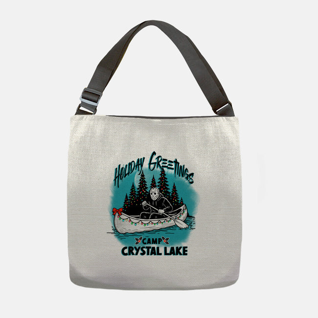 Holiday At Crystal Lake-None-Adjustable Tote-Bag-palmstreet