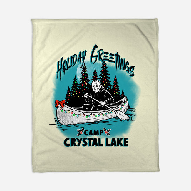 Holiday At Crystal Lake-None-Fleece-Blanket-palmstreet