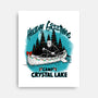Holiday At Crystal Lake-None-Stretched-Canvas-palmstreet