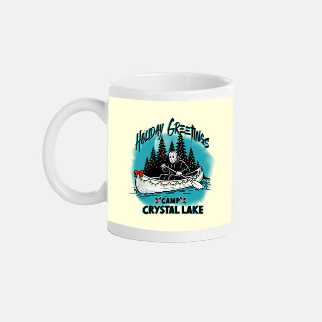 Holiday At Crystal Lake-None-Mug-Drinkware-palmstreet