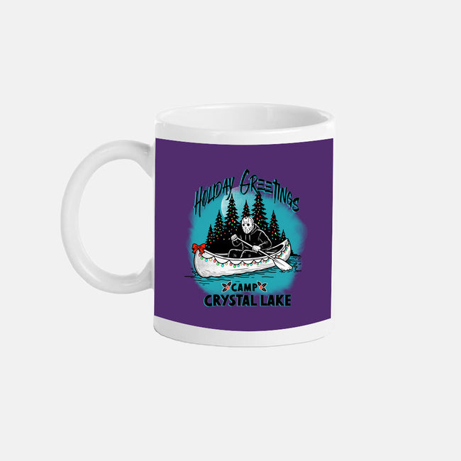 Holiday At Crystal Lake-None-Mug-Drinkware-palmstreet