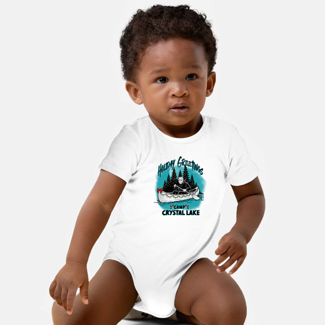 Holiday At Crystal Lake-Baby-Basic-Onesie-palmstreet