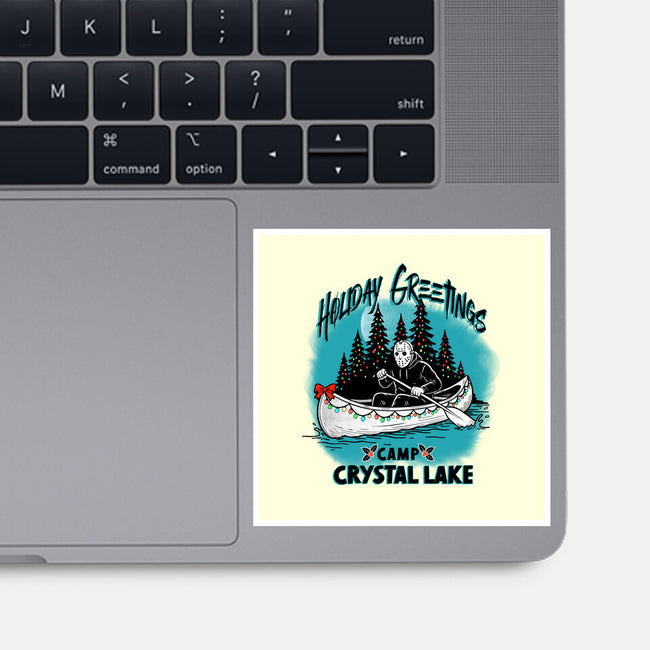 Holiday At Crystal Lake-None-Glossy-Sticker-palmstreet