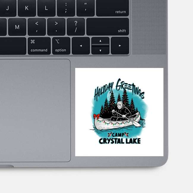 Holiday At Crystal Lake-None-Glossy-Sticker-palmstreet