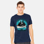 Holiday At Crystal Lake-Mens-Heavyweight-Tee-palmstreet