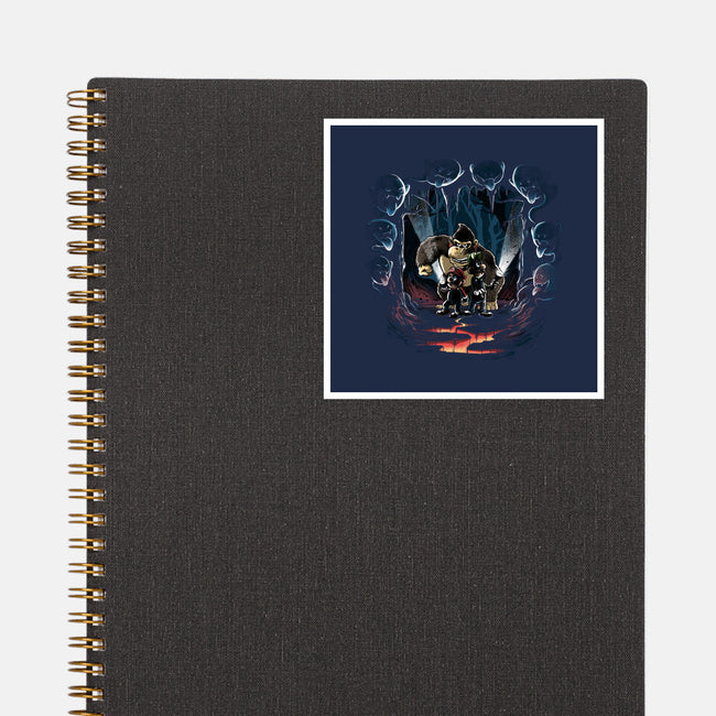 Under The Mansion-None-Glossy-Sticker-zascanauta