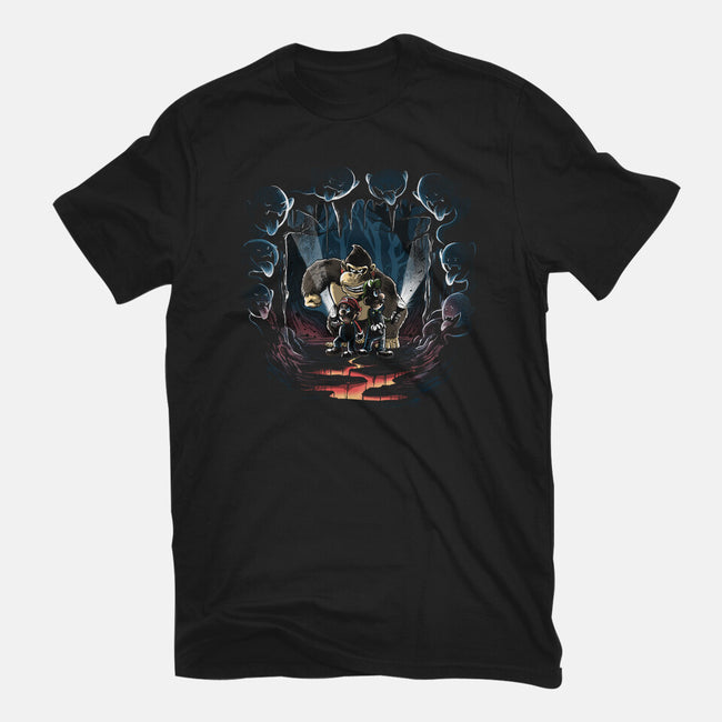 Under The Mansion-Womens-Fitted-Tee-zascanauta