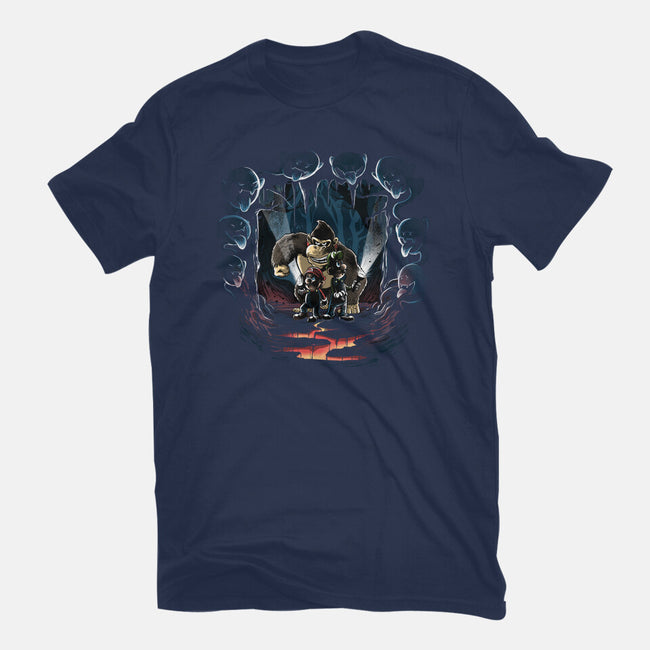 Under The Mansion-Womens-Fitted-Tee-zascanauta