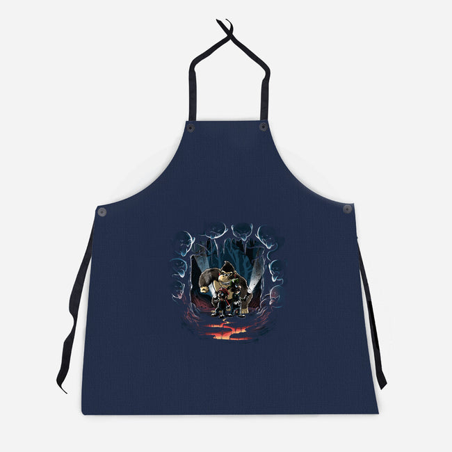 Under The Mansion-Unisex-Kitchen-Apron-zascanauta