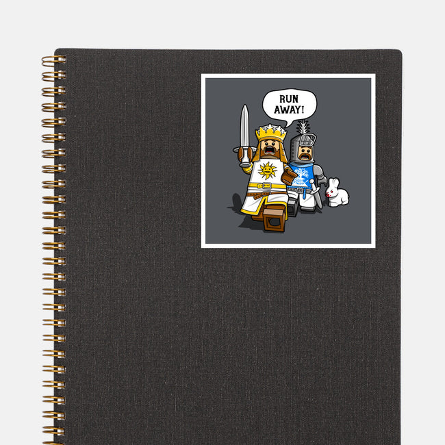 Run Away-None-Glossy-Sticker-drbutler