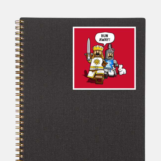 Run Away-None-Glossy-Sticker-drbutler