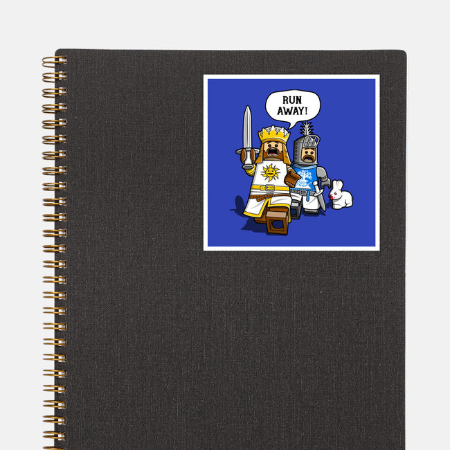 Run Away-None-Glossy-Sticker-drbutler