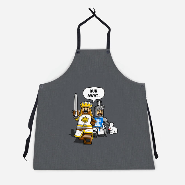 Run Away-Unisex-Kitchen-Apron-drbutler