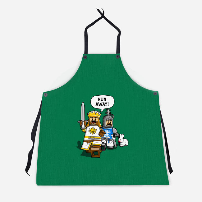 Run Away-Unisex-Kitchen-Apron-drbutler