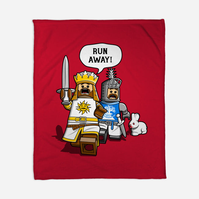Run Away-None-Fleece-Blanket-drbutler