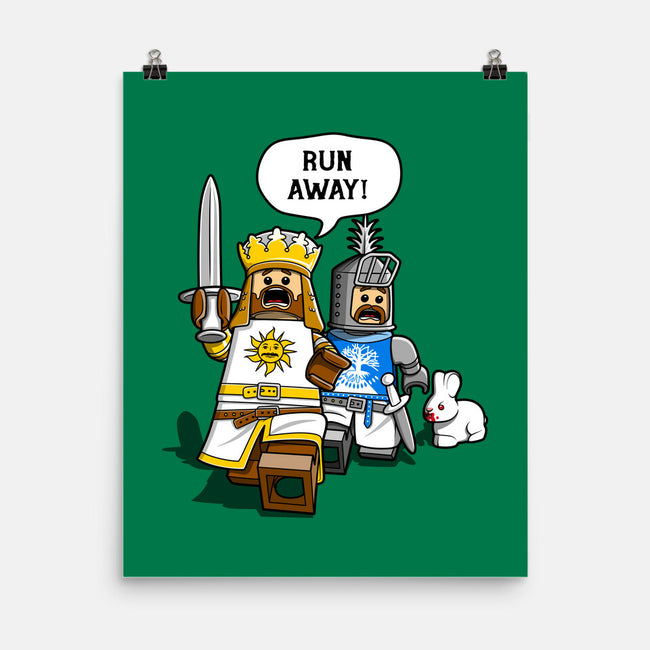 Run Away-None-Matte-Poster-drbutler