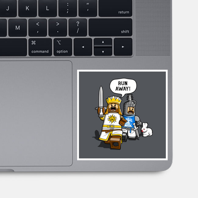 Run Away-None-Glossy-Sticker-drbutler